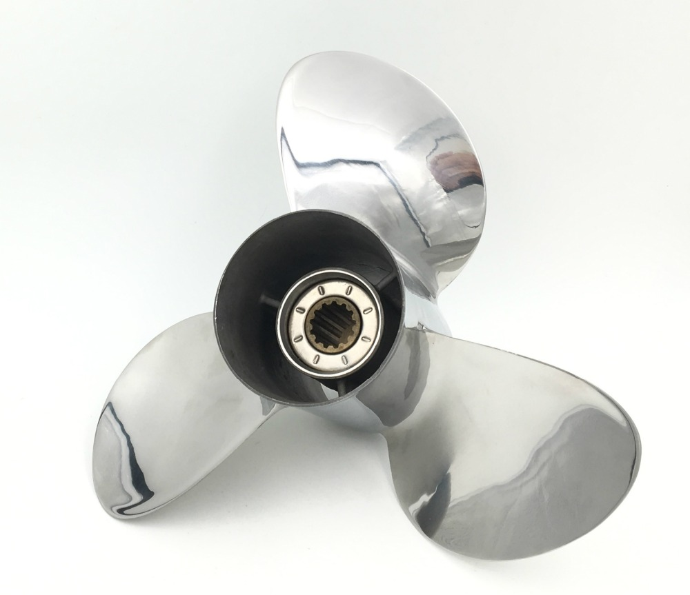 13 3//4 x 15 Size Honda 60-130hp Propeller 3 Blade Aluminum Prop High Quality